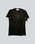 T-shirt court - Noir vintage