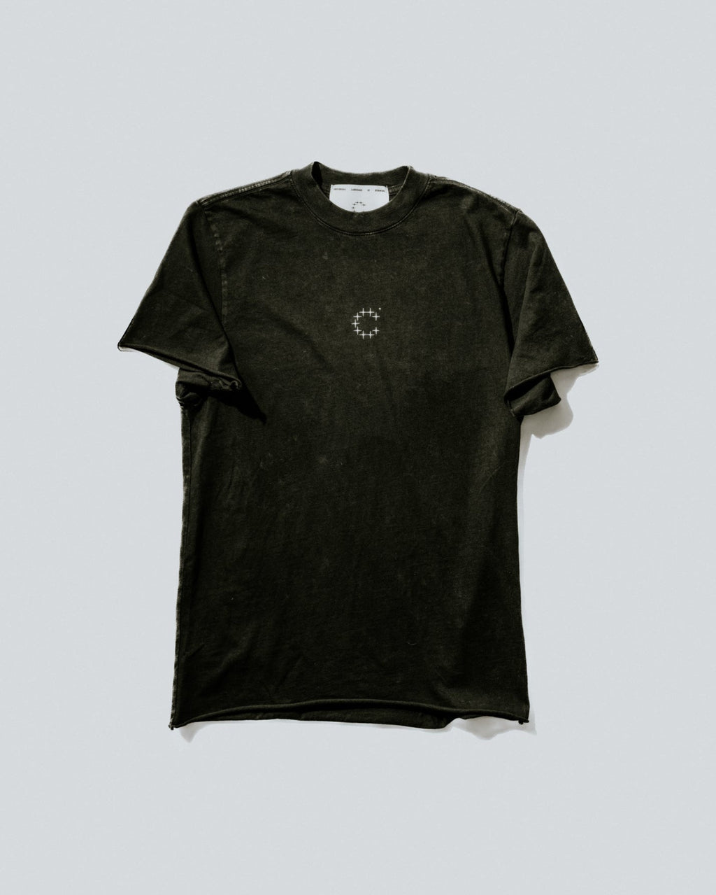 T-shirt court - Noir vintage