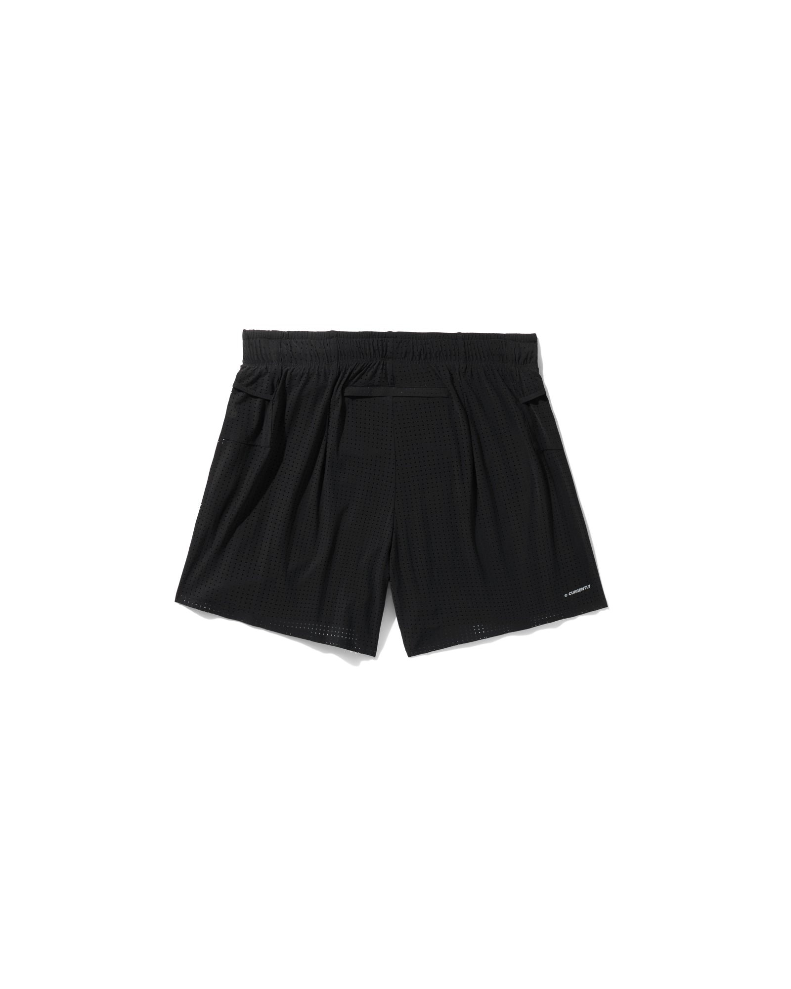 Short doublé 5 po – Noir