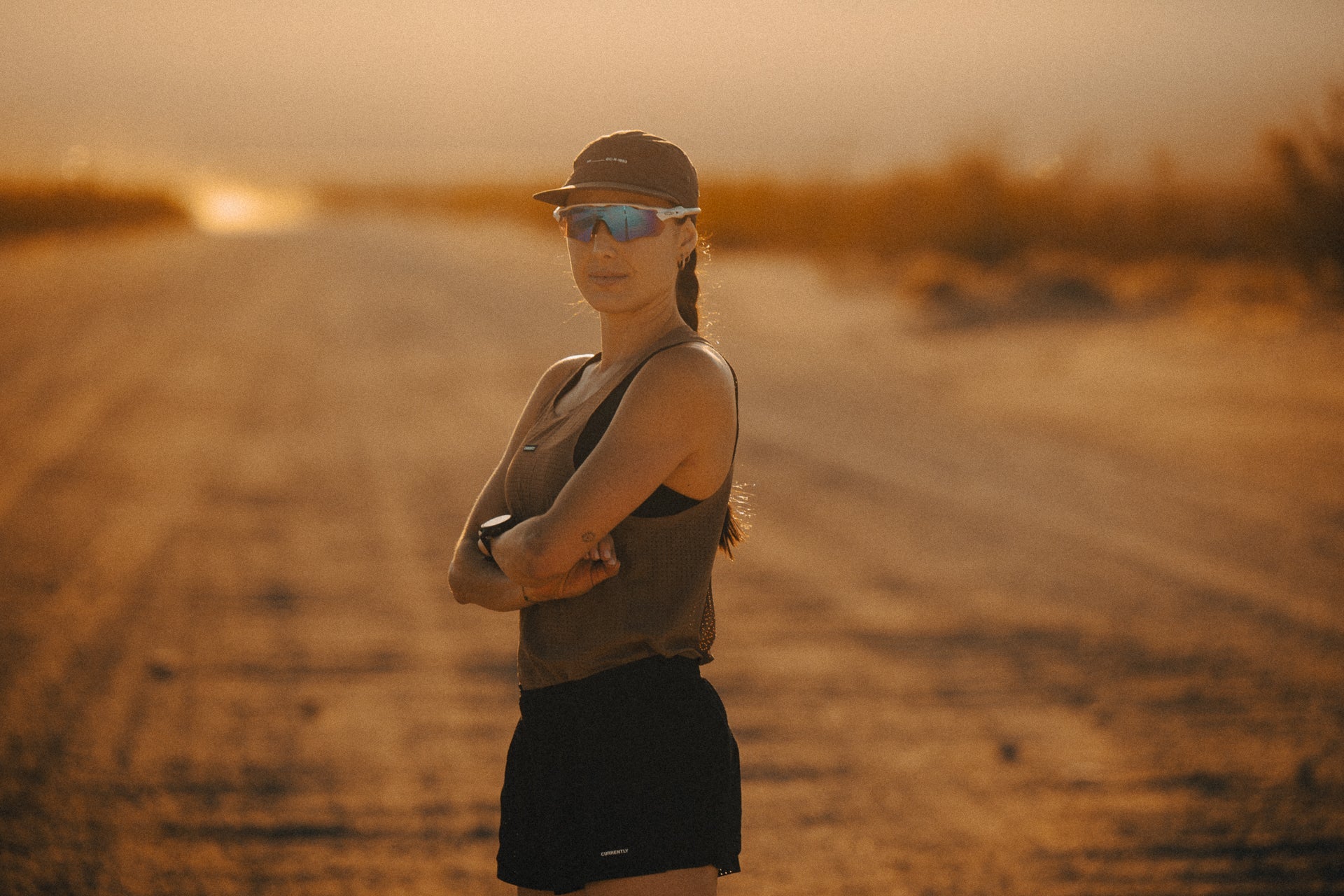 Casquette en nylon édition limitée – Marron