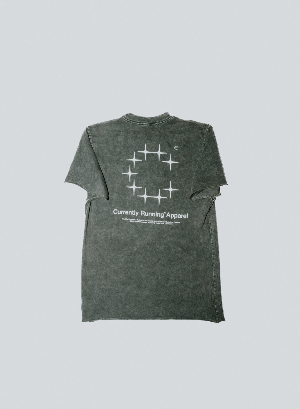 T-shirt court – Algues vintage