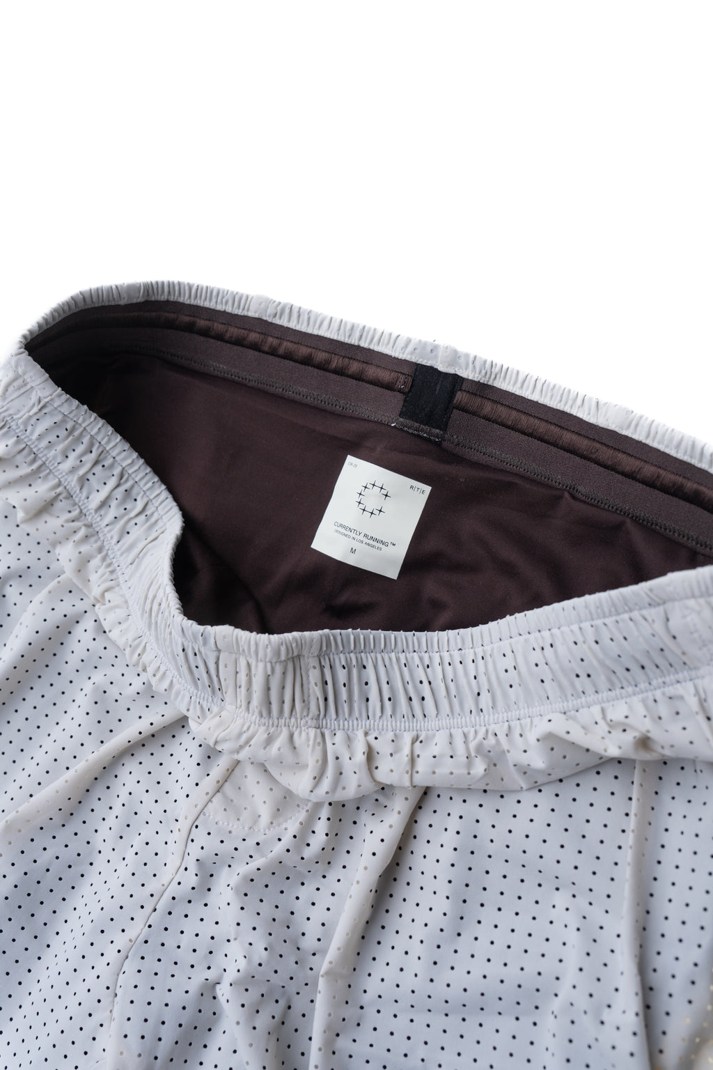 Short doublé 5 po - Blanc cassé