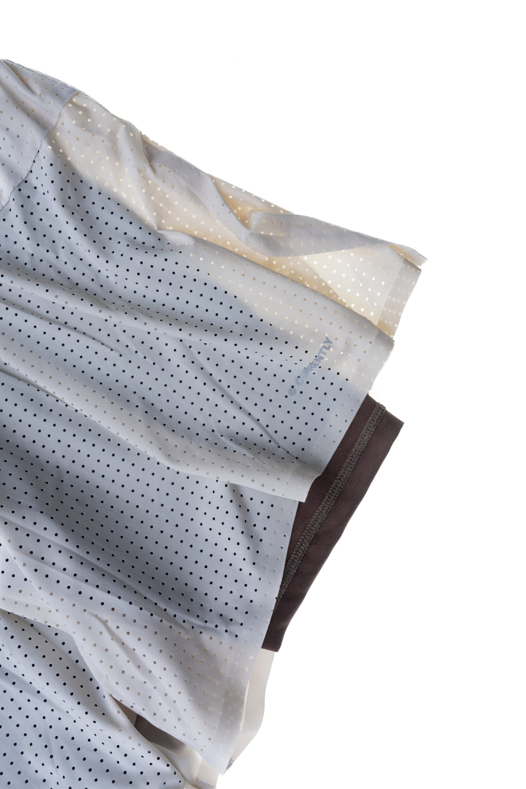 Short doublé 5" – Écru