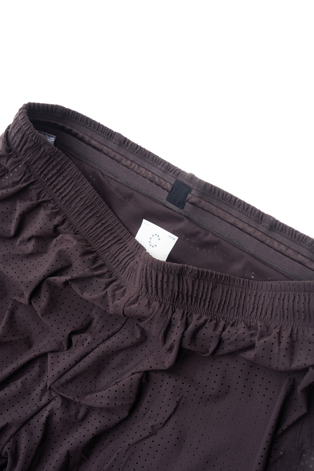 Short doublé 5 po - Marron
