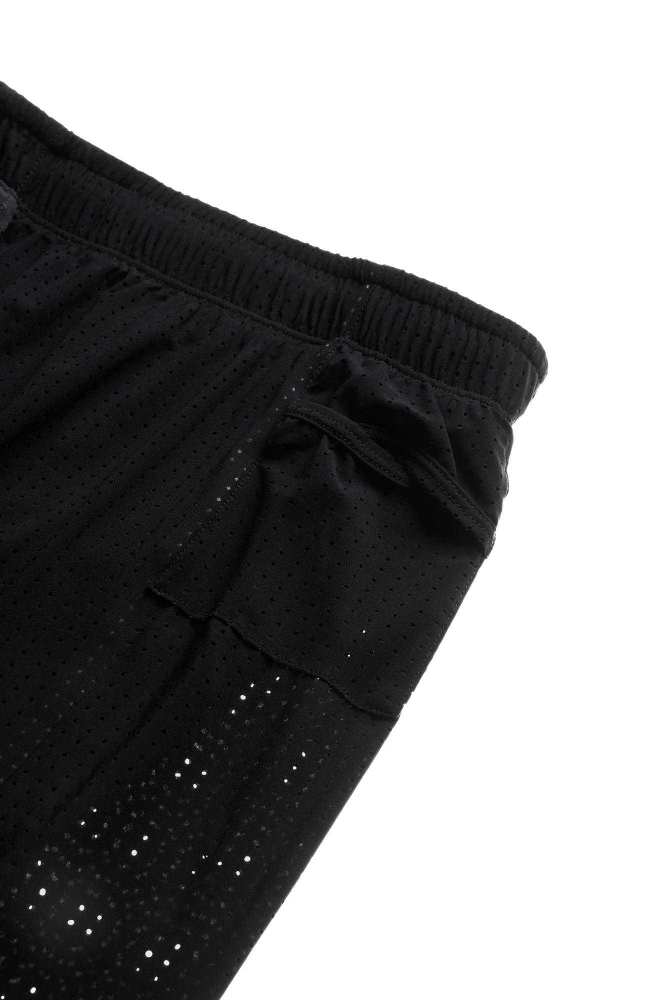 Short doublé 5 po – Noir