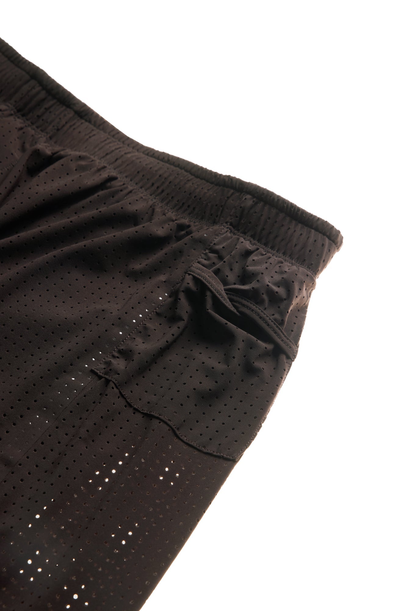 Short doublé 5 po - Marron