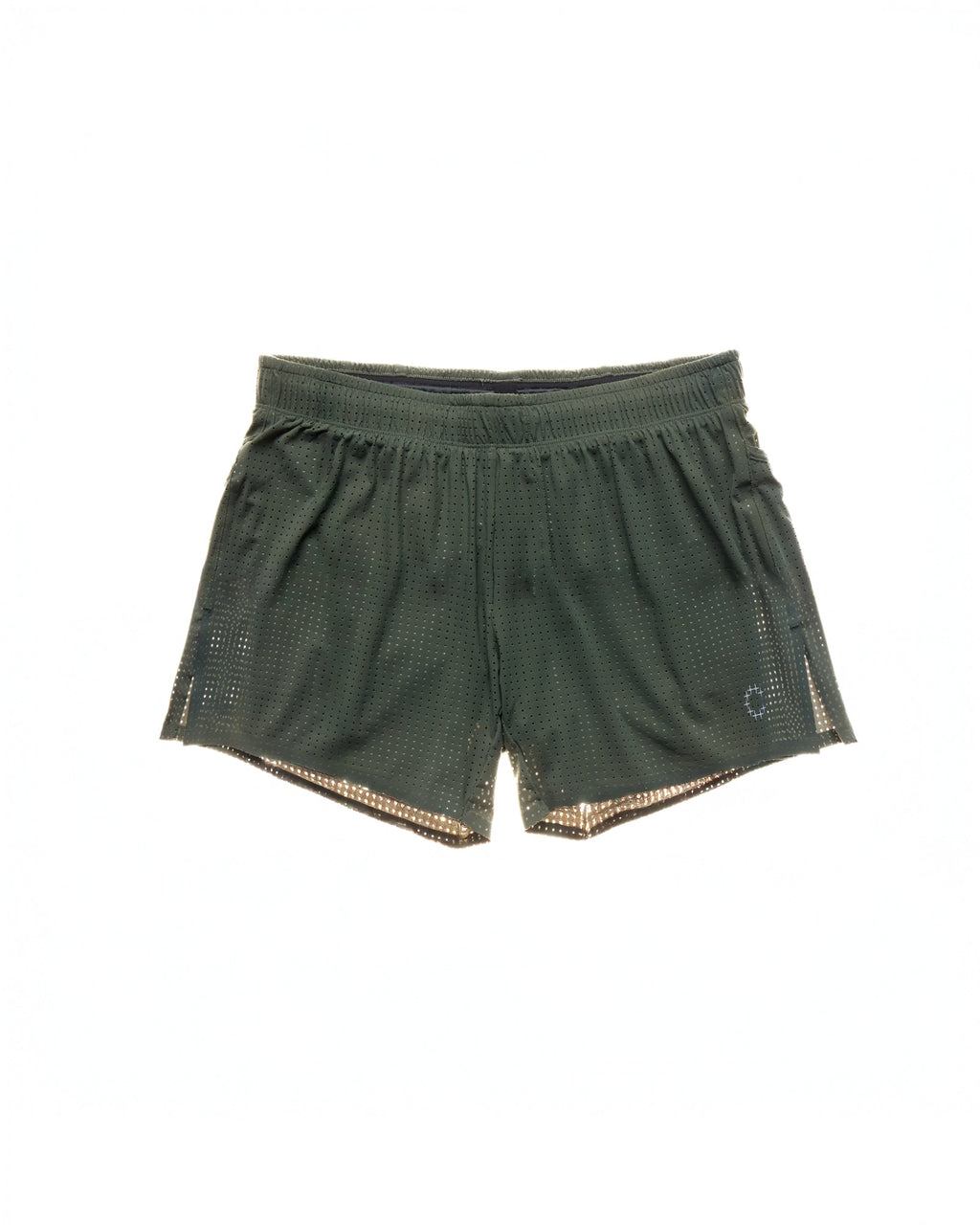 Short doublé 3" - Vert
