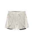Short doublé 5 po - Blanc cassé