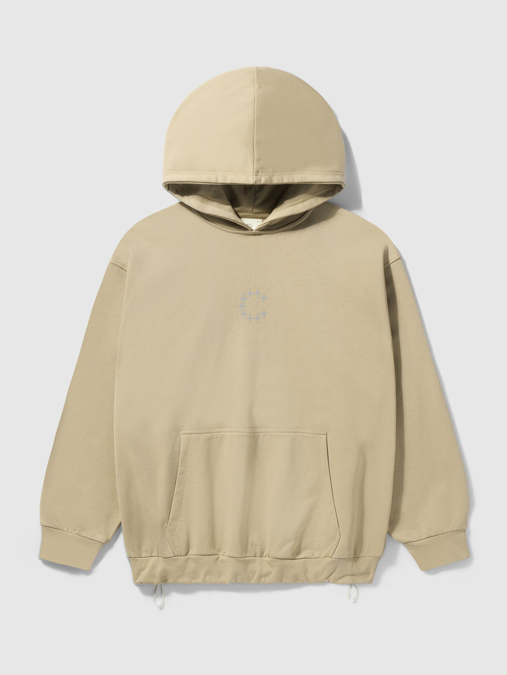 Sweat à capuche méditation - Taupe