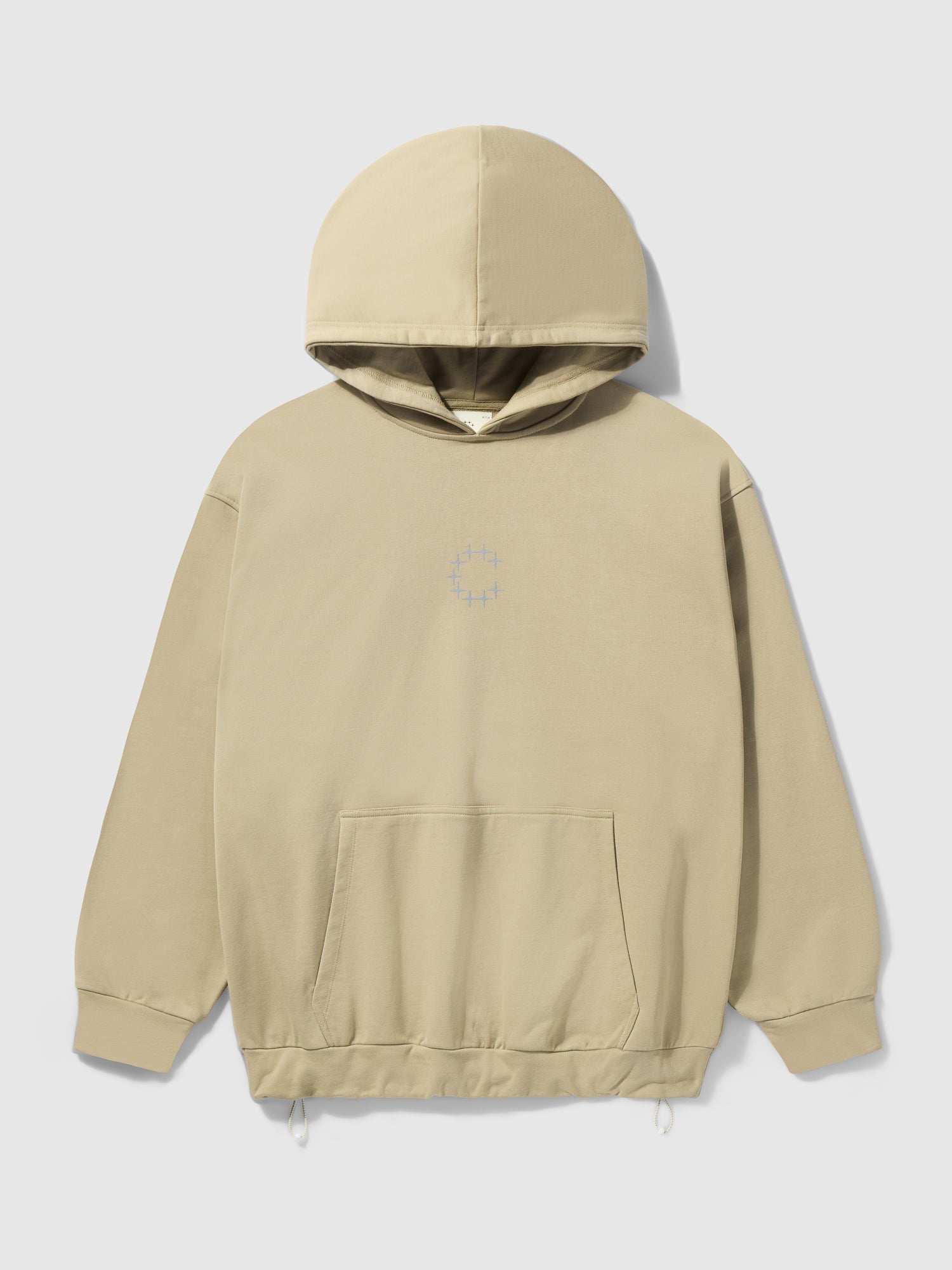 Sweat à capuche méditation - Taupe