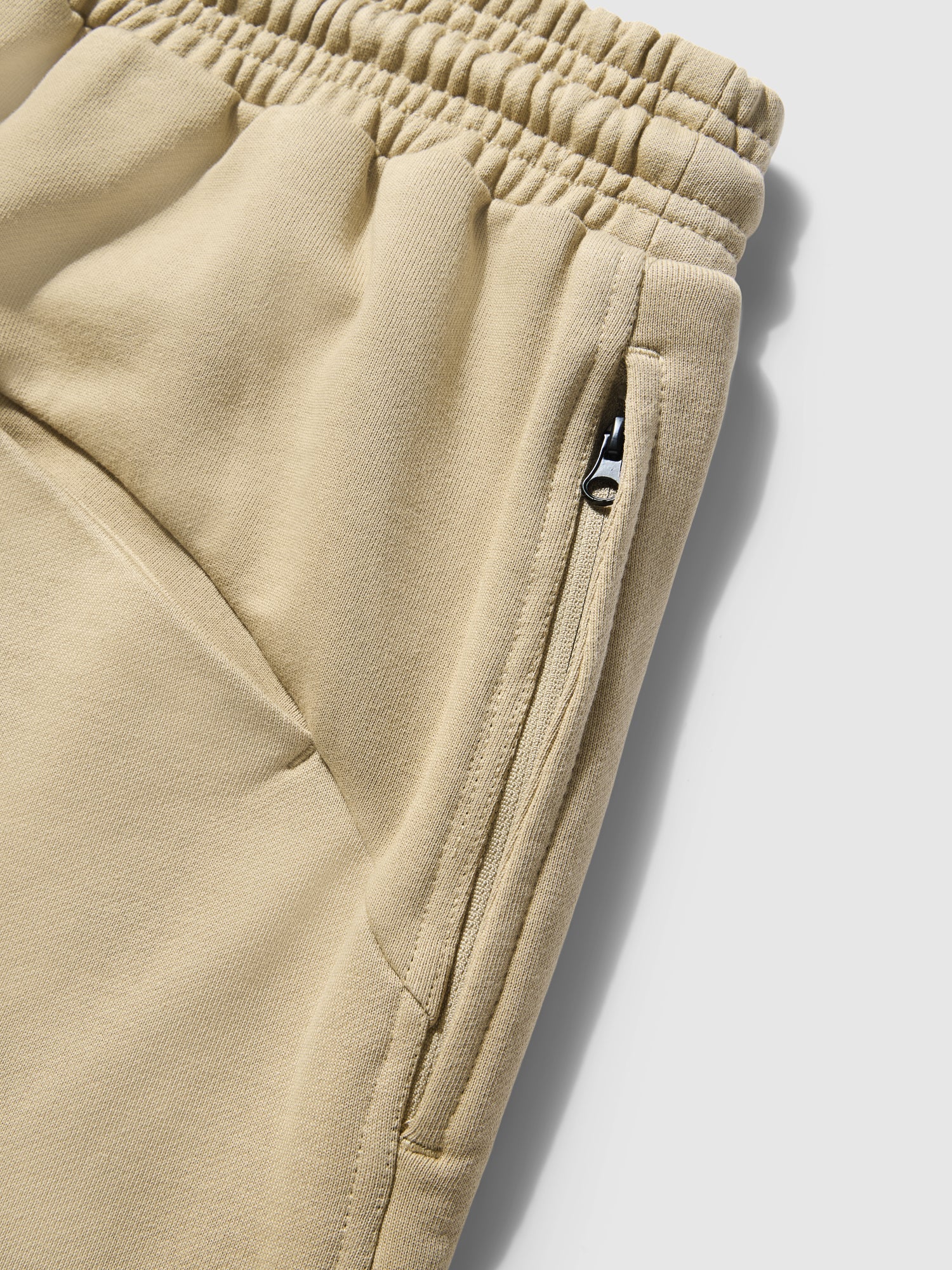 Pantalon court de méditation - Taupe