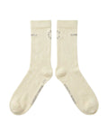 Chaussettes Alvéolées - Crème