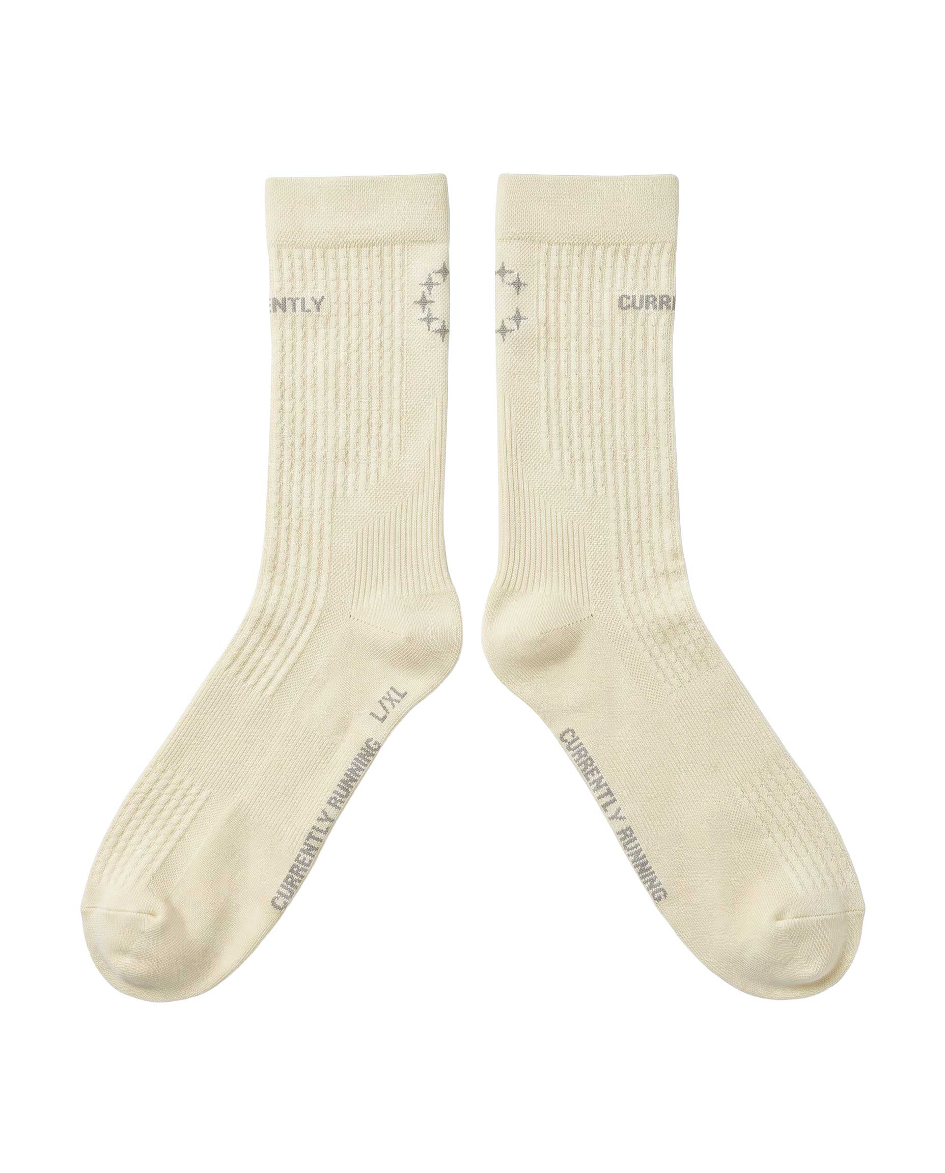 Chaussettes Alvéolées - Crème